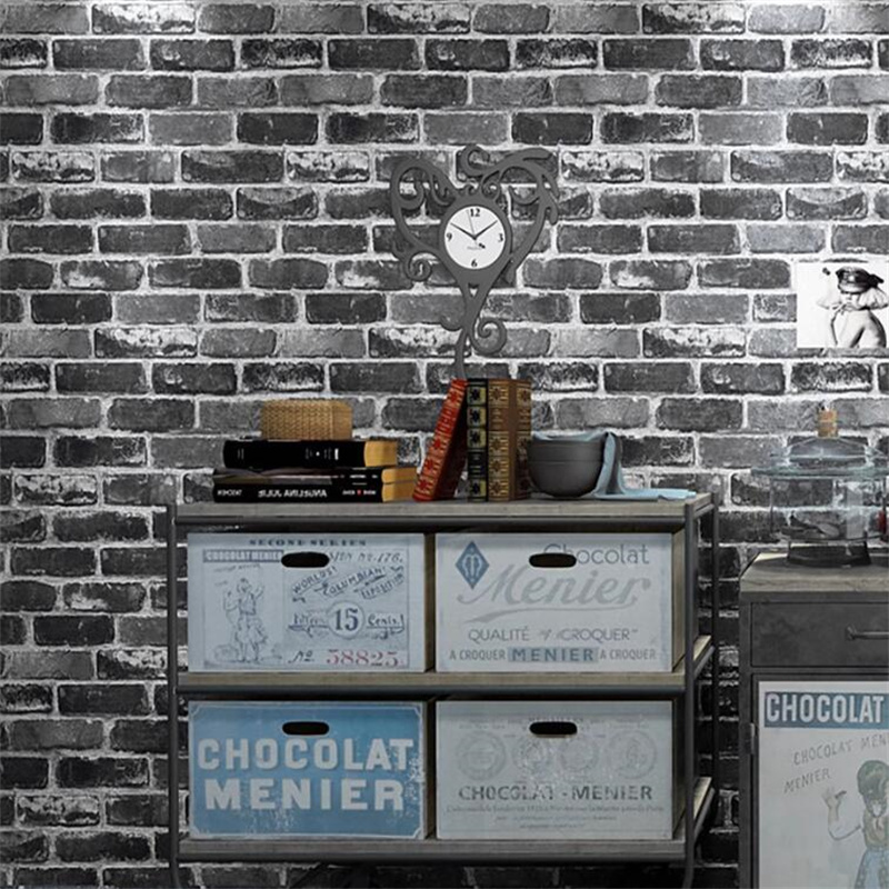Commercial Wallpaper Printing - 자기 접착 방수 방습 시뮬레이션 벽돌
