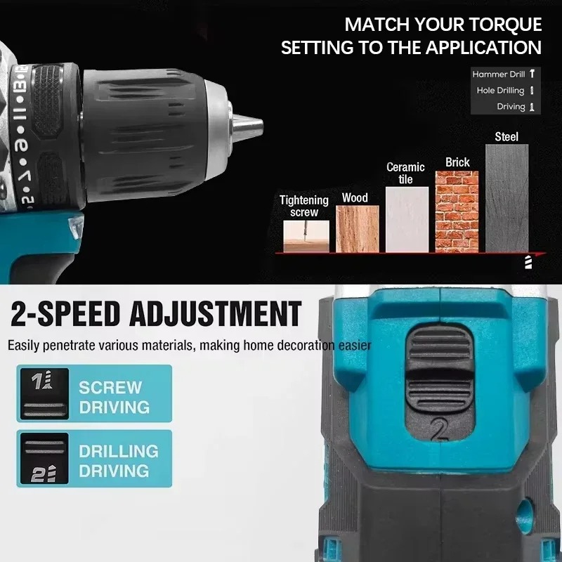 마키타 DDF487 18V 브러시리스 무선 해머 드릴  - Makita Drill Ddf484 리뷰 및 가격