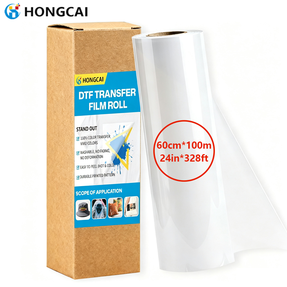 DTF 전사 필름 롤 24인치×328피트 양면 열전사  - Commercial Printing On Fabric 리뷰 및 가격