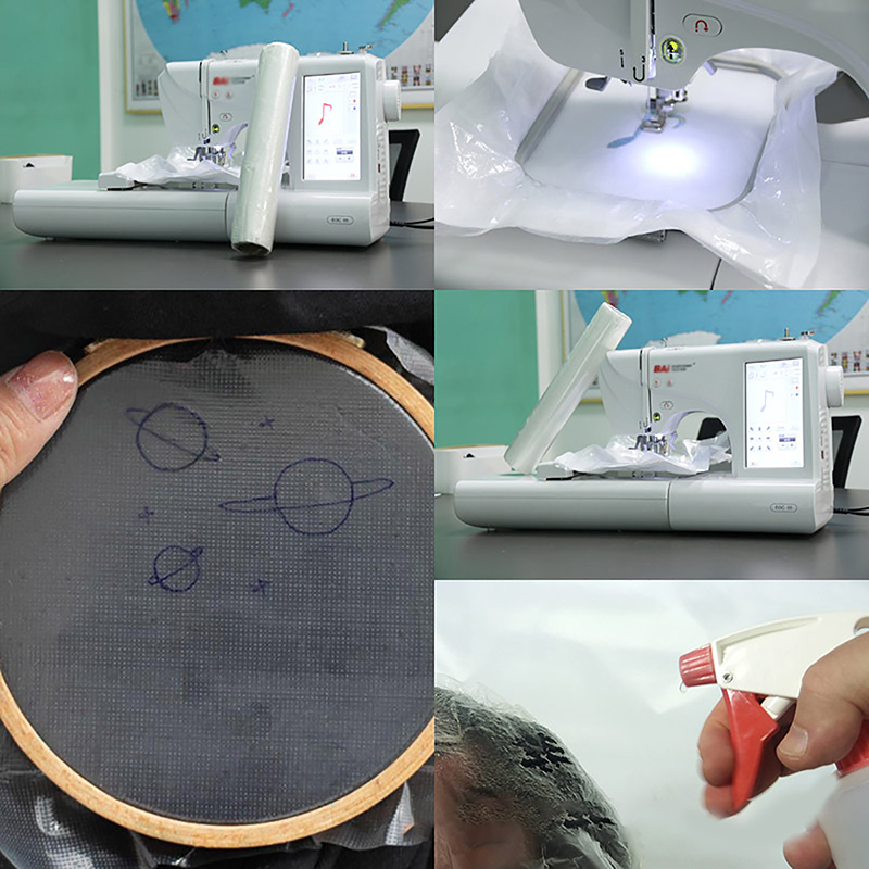 수용성 자수 안감 필름 11.8인치 x 10야드 퀼팅  - Embroidery Stabilizer Backing 리뷰 및 가격