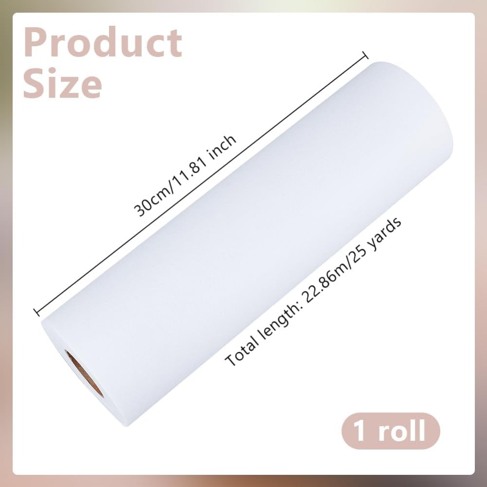 화이트 컷 어웨이 자수 안정제 12 인치x25 야드 롤 - Embroidery Stabilizer Backing 리뷰 및 가격