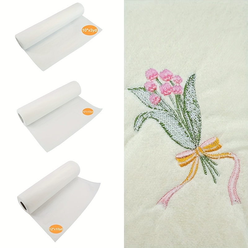 1롤 수용성 기계 자수 안정제 백킹 및 토핑 - 사용하 - Embroidery Stabilizer Backing 리뷰 및 가격