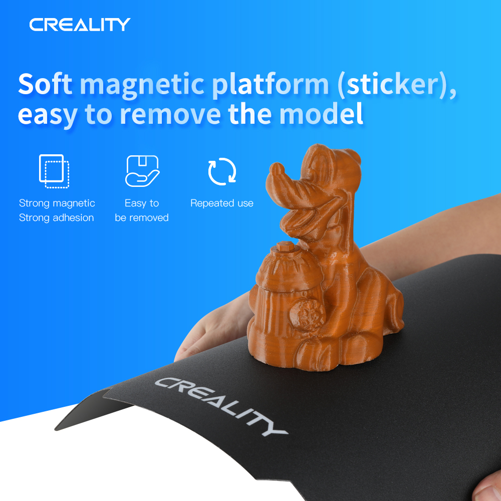 Creality Ender 3 연질 자기 스티커 플레이 - Creality Printer Ender 3 리뷰 및 가격